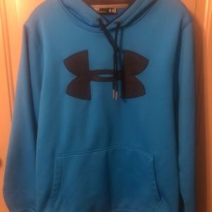 Mens SM/P loose fit under armor hooded Sweatshirt